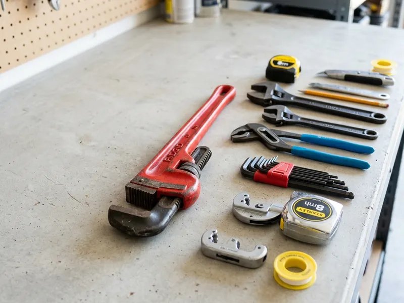 Professional plumbers in La Fayette, AL equipped with top-tier tools for residential and commercial plumbing services.